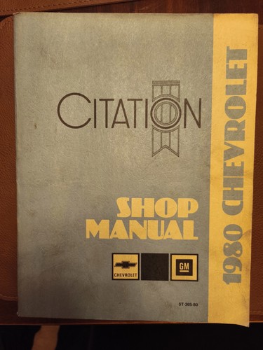 Werkstatthandbuch 1980