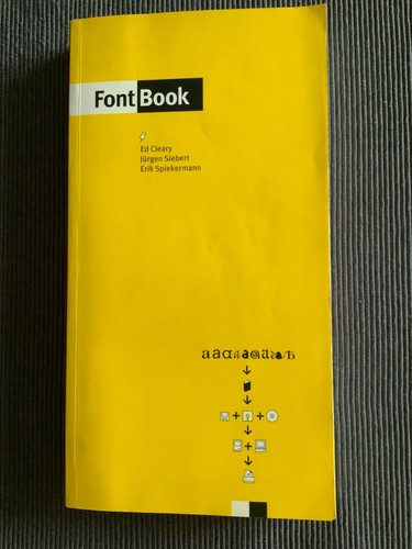 Fontbook 1993 font - fontbook,