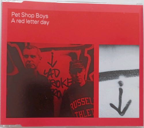 Pet shop boys red - shop, letter