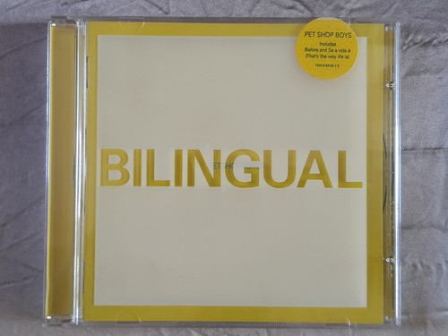 Pet shop boys bilingual cd - shop,