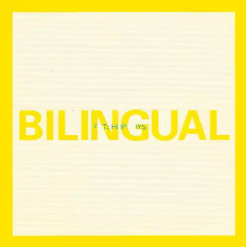 Pet shop boys bilingual - shop,